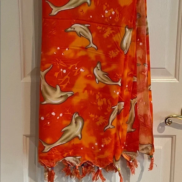 NWOT Sarong/swimsuit cover - Picture 2 of 2